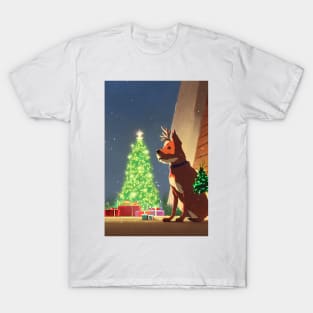 Westie Christmas Tree Dog T-Shirt